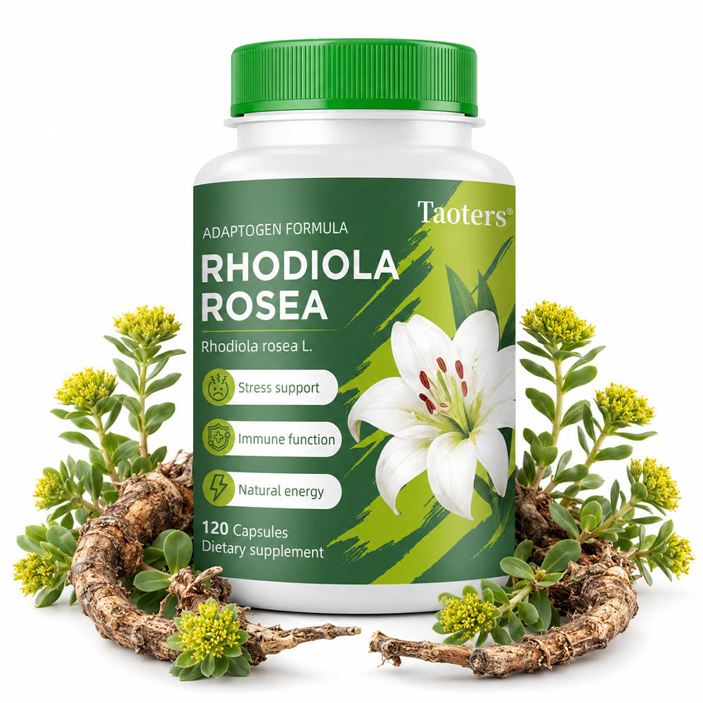 Herbal Wellness Water - ロディオラ・ロゼア配合サプリメント。ストレス緩和と集中力向上を目的としたハーブブレンド。エネルギー、集中力、認知機能の向上をサポートし、日々の健康維持に役立ちます。