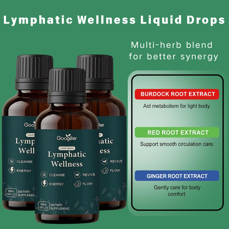 Herbal Wellness In - 60ml リンパサポート液 天然ハーブ ウェルネス ダイエットサプリメント 循環促進