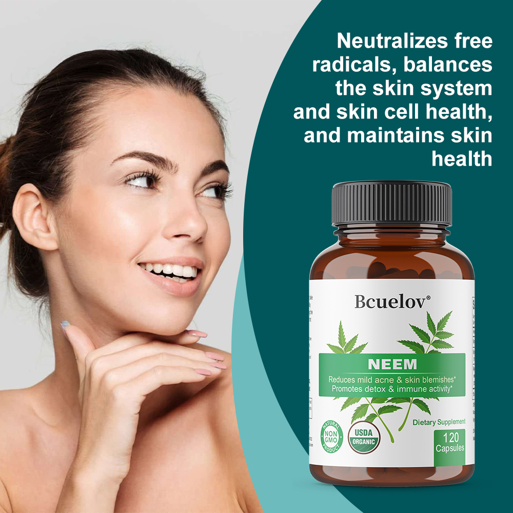 オーガニックニーム葉カプセル、ハーブ抗酸化サプリメント、透明 - Herbal Wellness In のレビューと価格
