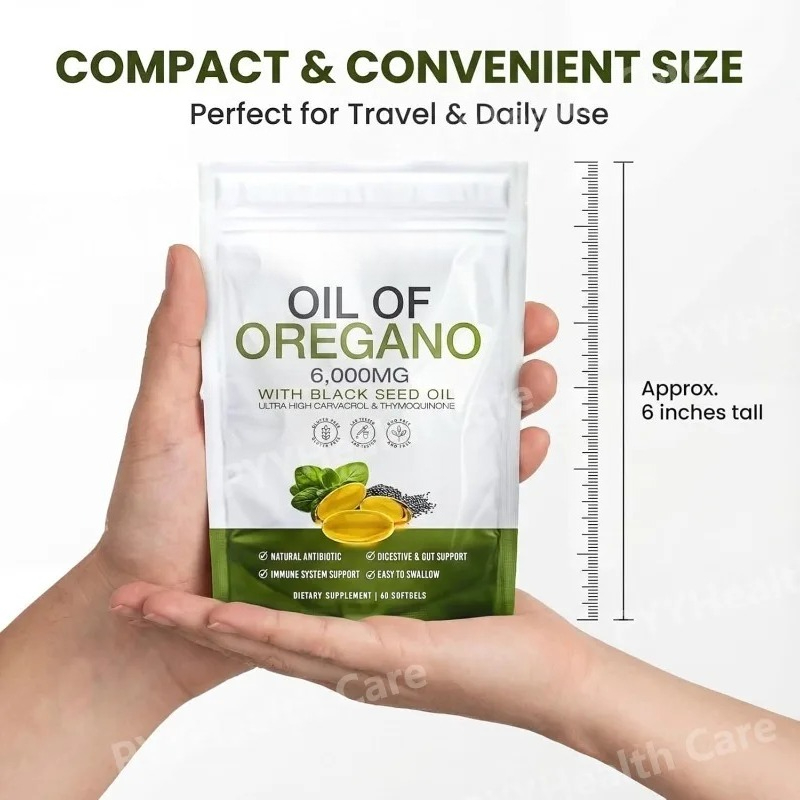 オレガノオイルとブラックシードオイル配合ソフトジェル、カルバ - Herbal Wellness In のレビューと価格