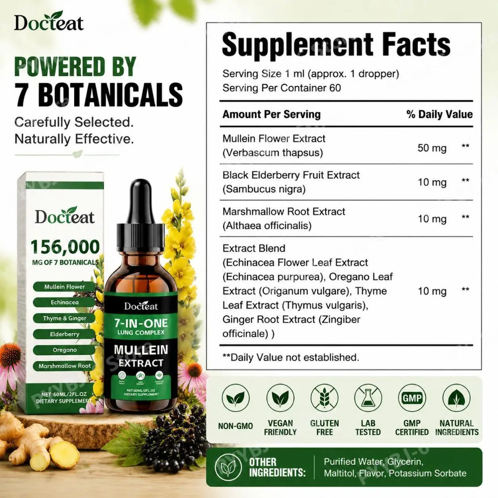 ドクテート 7in1 マルリンエキス液 60ML 植物性ハー - Herbal Wellness In のレビューと価格
