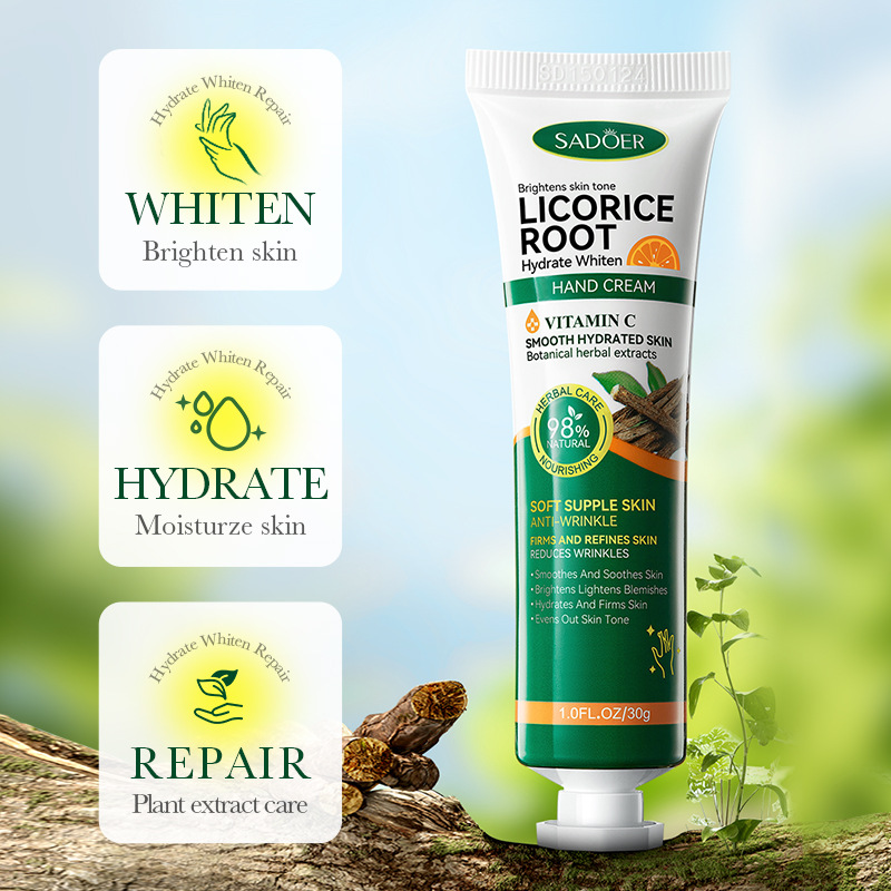 3/5 個 SADOER 甘草根ビタミン C ハンドクリーム - Licorice Root Sticks のレビューと価格