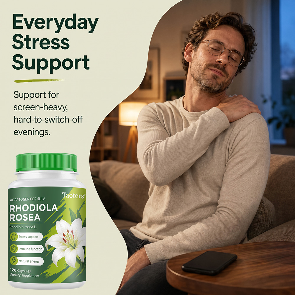 ロディオラ・ロゼア配合サプリメント。ストレス緩和と集中力向上 - Herbal Wellness Water のレビューと価格
