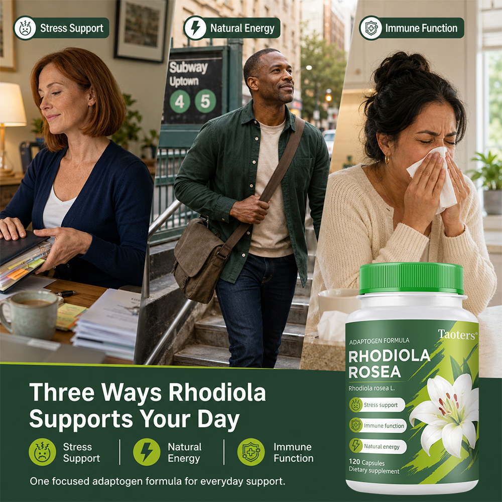 ロディオラ・ロゼア配合サプリメント。ストレス緩和と集中力向上 - Herbal Wellness Water のレビューと価格
